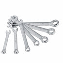 7PCS/Set Ratchet Wrench Set, Chrome Vanadium Steel, 6-14mm, Open End & Box End, Car Repair Spanners with Oxford Bag Hand Tools
