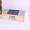 Dailyuse Manual Wooden Combination Small Desk Calendar Desktop Decoration O