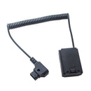 Spring D-Tap To Fz100 Dummy Battery Dc Coupler Power Cable Adapter For Sony