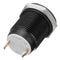 Excellway 5A/16V 12mm 2Pin Button Switch Stainless Steel Momentary Push Button Switch Flat Top 5 Color