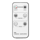 DC5V-24V 6 Keys Mini Remote Control IR Dimmer for 5050 3528 3014 5630 Single Color LED Strip Light
