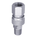 Thread 1/8NPT Steel 8MM Quick Disconnect Adapter Male And Female Fill Nipple Kit
