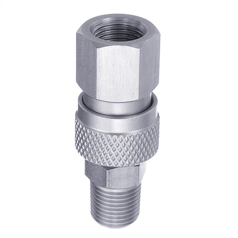 Thread 1/8NPT Steel 8MM Quick Disconnect Adapter Male And Female Fill Nipple Kit