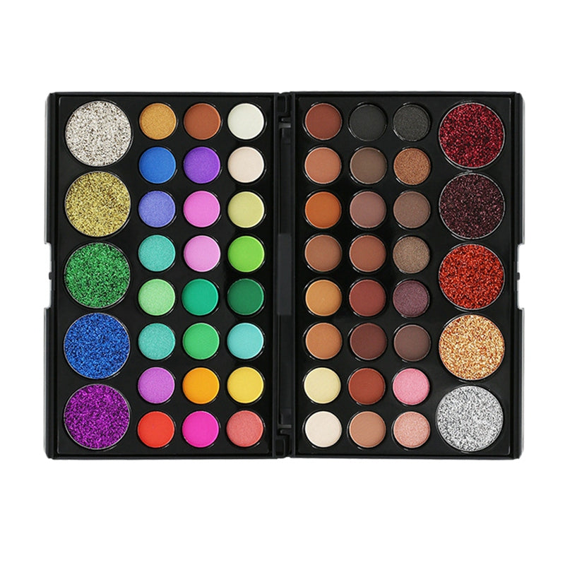 Popfeel 29 Color Eye Shadow Palette Glitter Waterproof Long-Lasting Make Up O1U9