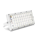 50W  White Light LED Flood Light Waterproof White Shell Landscape Garden Lamp for Outdoor AC185-265V