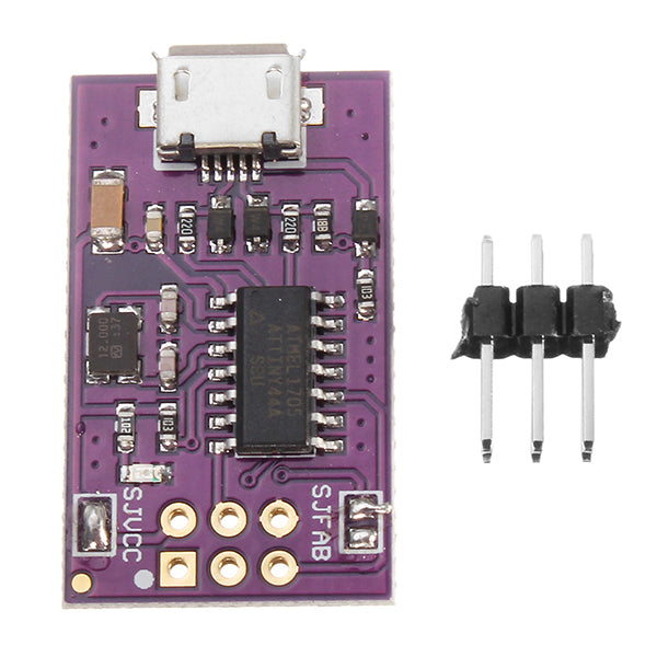 5Pcs 5V Micro USB Tiny AVR ISP ATtiny44 USBTinyISP Programmer For  Bootloader