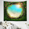 Polyester Fancy Moon Light Tapestry Throw Mat Yoga Rug Wall Hanging Home Decor Art Crafts