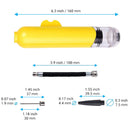 Outdoor Sports Two-Way Mini Ball Pump Portable Air Pump With Ball Needle AndT1O3