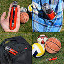 Outdoor Sports Two-Way Mini Ball Pump Portable Air Pump With Ball Needle AndT1O3