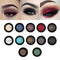 Phoera 12 Colors Natural Matte Eye Shadow Waterproof Palette Pigment Nude E J7Y5