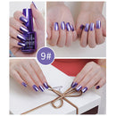 12 Colors Mirror Metal Nail Gel Polish Nail Gel Soak-off UV Gel DIY Nail Art  Long-Lasting