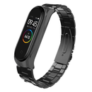 Bakeey Three Beads Solid Stainless Steel Watch Band Watch Strap Replacement for Xiaomi Miband 4