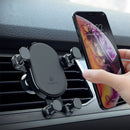 Floveme Gravity Linkage Automatic Lock Car Mount Air Vent Holder for Samsung Xiaomi Mobile Phone