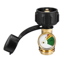 Camping Stove Converter Portable Gas Tank Adapter Gas Tank Connector With Tank Meter