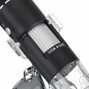8 LED Light Adjustable Dimmer Microscope Computers Real-Time Video Inspection Digital Microscope Micro USB+Type-C USB Handheld Microscope With Holder