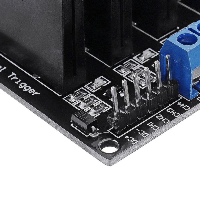 4 Channel DC 24V Relay Module Solid State High and low Level Trigger 240V2A