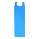40*120 0.5mm Blue Aluminum Alloy Water Cooling Block Radiator Liquid Cooler Heat Sink Equipment