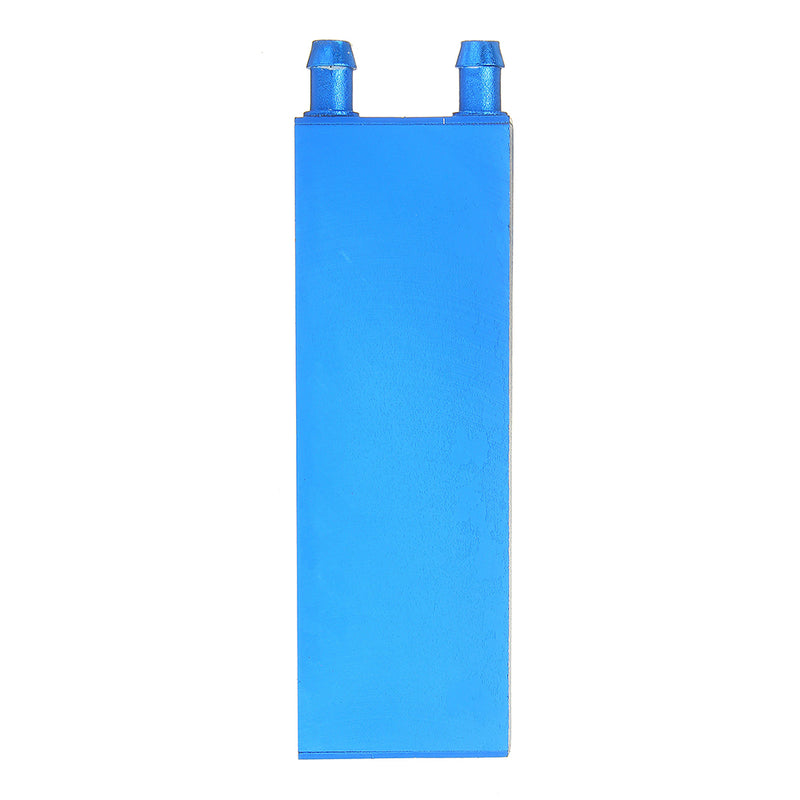 40*120 0.5mm Blue Aluminum Alloy Water Cooling Block Radiator Liquid Cooler Heat Sink Equipment