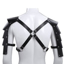 Tactical Leather Vest Adjustable Body Chest Harness Men Outdoor Hunting Belt Shoulder Tights