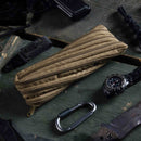 EDC Debris Pouch Outdoor Fishing Survival Paracord Zipper Bag Sports Parachute Cord Rope Handbag