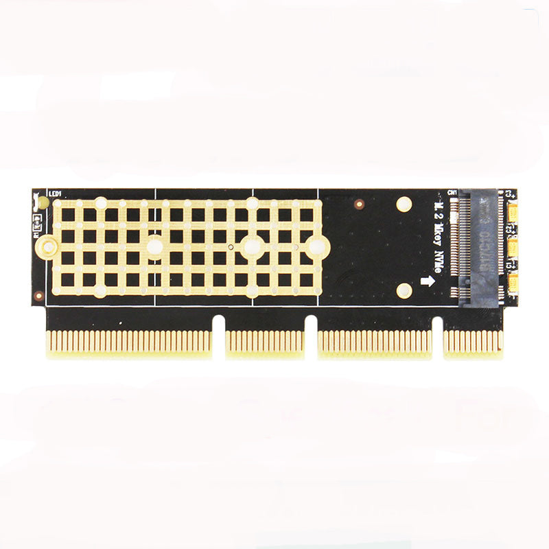 JEYI MX16-1U NVMe NGFF Adapter M.2 to PCI-E 3.0 X4 X8 X16 Expansion Card MKEY Support 1U Server