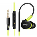 FONGE S500 Sport Stereo Bass 3.5mm In-ear Earphone Running Waterproof Sweatproof with Mic Headset