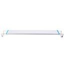 58.5CM Aluminum Adjustable LED Aquarium Light  Fish Tank Panel Lamp Blue+White AC220V