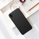 NILLKIN Smooth Shockproof Liquid Silicone Rubber Back Cover Protective Case for iPhone XR