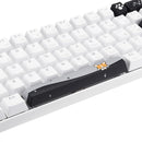 Five-sided Dyesub PBT OEM Profile Yellow Dog Shark Space Bar 6.25u Novelty Keycap + ESC Enter Keycaps