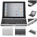 Ultra Thin Aluminum Alloy bluetooth 3.0 Stand Keyboard For iPad 2 3 4