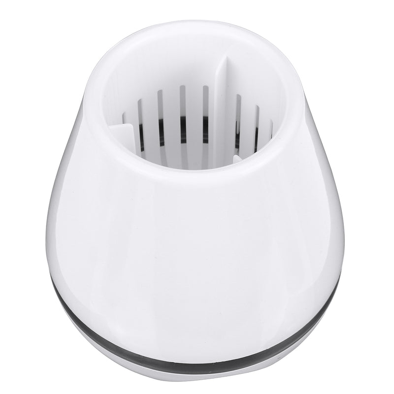 Silicone Soft Toilet Brush Set Bristle Base WC Bathroom Lavatory Cleaning Brush Tools