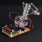 51 MCU Assembling Transparent Acrylic Robot Arm DIY Kit Learning Production Kit