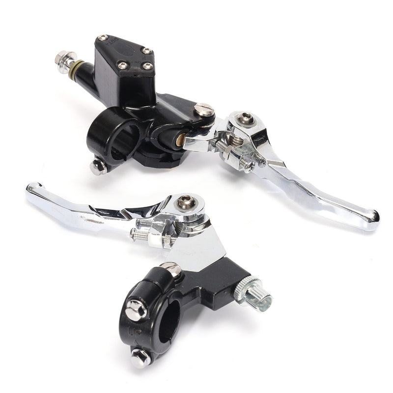 7/8inch Handlebar Hydraulic Master Cylinder Brake Lever For Pit Dirt Bike Quad ATV