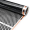 50cm 4M Floor Heating Film Infrared Underfloor Film Pads Honeycomb Reticulated 220V