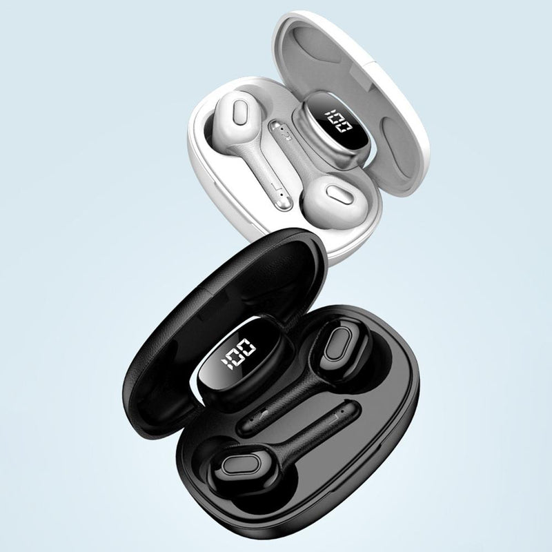 Bakeey T9 TWS Wireless bluetooth 5.0 Earphone LED Display Stereo Portable Earbuds Headphone with Mic