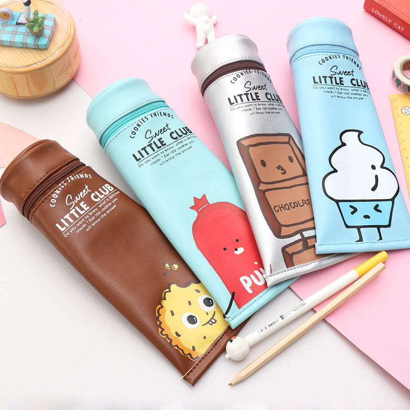 WPM PC-CB03 Creative Shape Toothpaste Pencil Case Cartoon Pencil Bag School Supplies Storage Bag