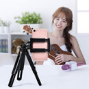 Bakeey 360 Degree Rotation Foldable Live Broadcasting Selfie Photographing Tripod Selfie Stick Desktop Phone Holder