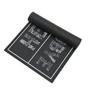 45x75cm Non Slip Indoor Outdoor Rubber Floor Rug Door Mat Home Kitchen Carpet