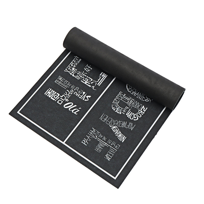 45x75cm Non Slip Indoor Outdoor Rubber Floor Rug Door Mat Home Kitchen Carpet