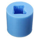 3D Snowman Silicone Fondant Mould Baking Handmade Candle Cake Soap Mold DIY