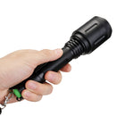 9000LM XHP50 Tactical LED Zoomable Flashlight Torch Light Lamp 2x 18650 Battery