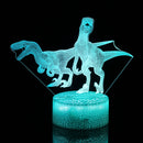 3D Illusion Night Light Touch Remote Control Gift Home Decor Sleeping Table Lamp