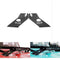 Pair 20inch-22inch LED Work Light Frame Hood Mounting Brackets For Jeep Wrangler 07-16