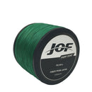 JOF 1000M PE Braided 4 Strands 12-70 LB High Sensibility Super Strong Fishing Line Sea Fishing