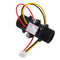 5pcs YF-S201C Black Flow Meter Water Flow Sensor Switch Precision Flowmeter Turbine Flowmeter G1/2 DN15