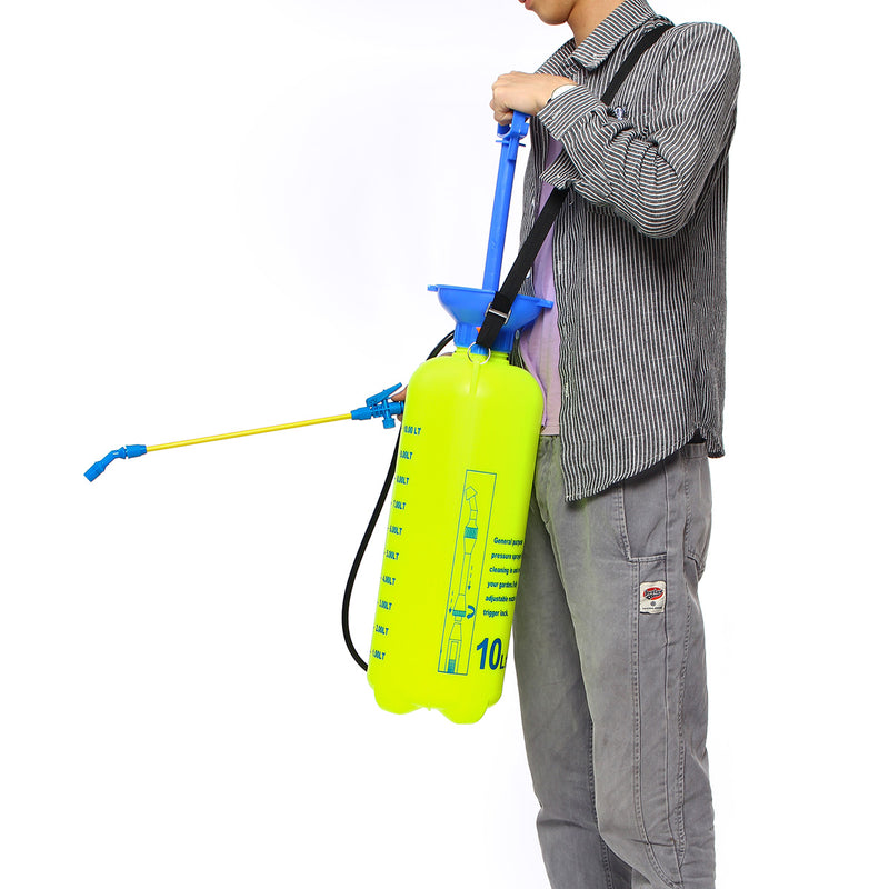 5L/10L Garden HandHell  Air Pressure Sprayer Watering Spray Pumping Bottle Stick Handheld Shower Water Hose