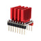 TMC2130 V1.0 Ultra-silent 256 High Subdivision Stepper Motor Driver with Red Heat Sink for 3D Printer Part