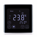 LCD Touch Screen Wall Floor Thermostat 85-250V 16A Weekly Programmable Automatic Temperature Contro