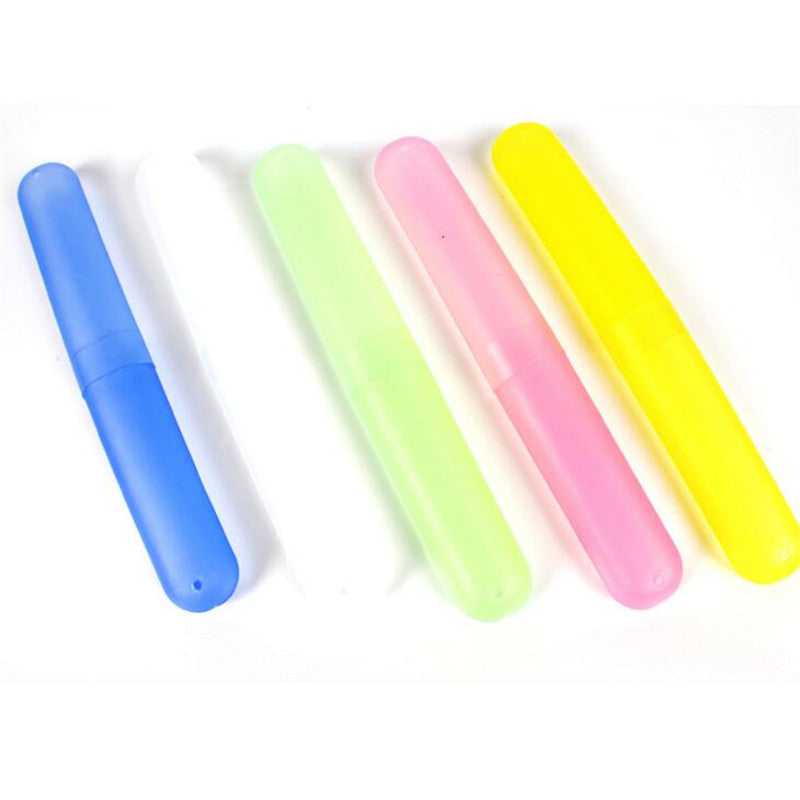 Honana BX Portable Toothbrush Cover Holder Travel Hiking Camping Brush Cap Case Toothbrush Storage