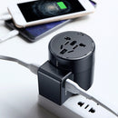 Baseus Universal Multi-function Dual USB Socket Travel USB Charger US EU AU UK Plug